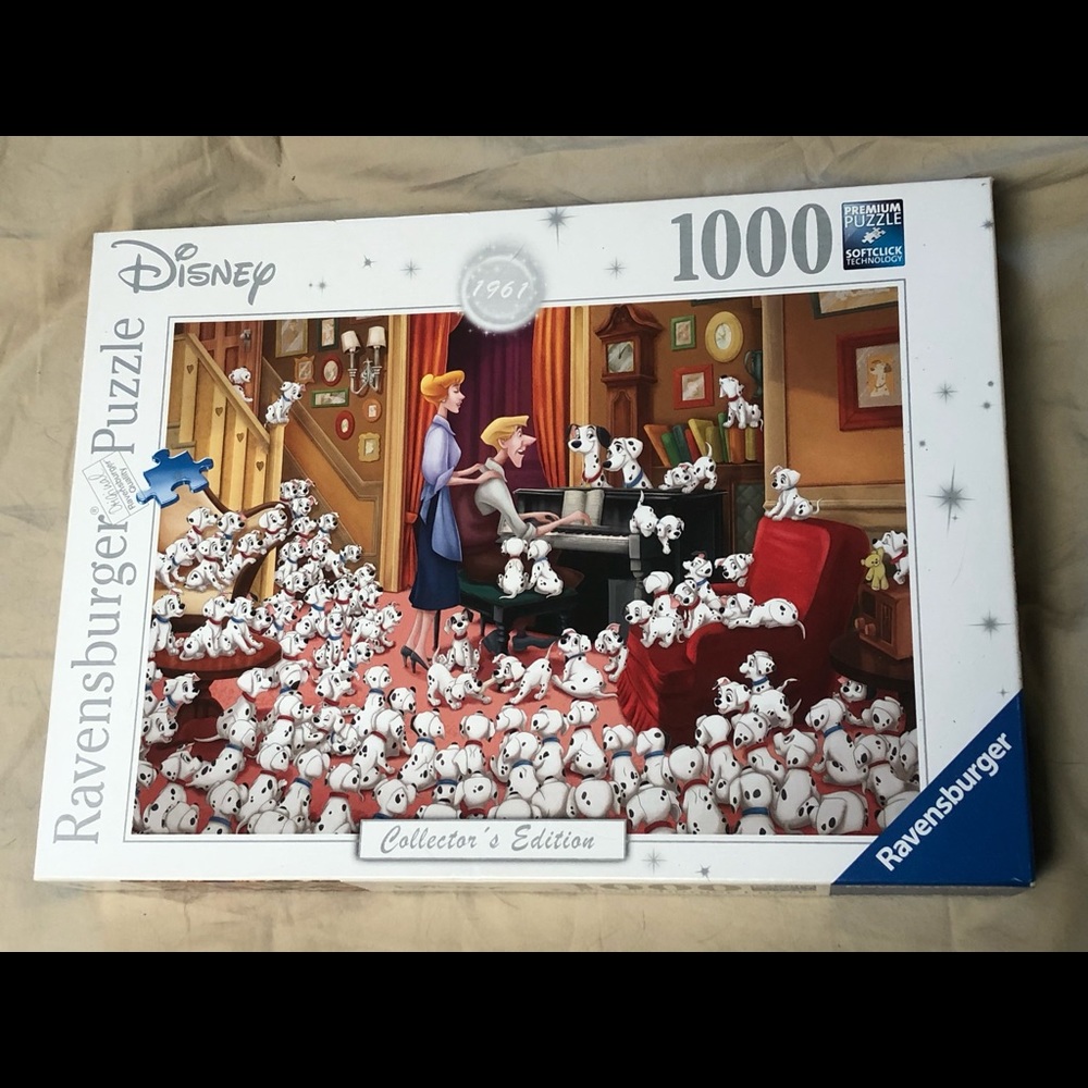 Disney ravensburger 101 Dalmatian puzzle 1000 pcs